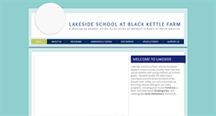 Desktop Screenshot of lakesideschoolinessex.org