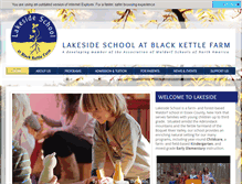 Tablet Screenshot of lakesideschoolinessex.org